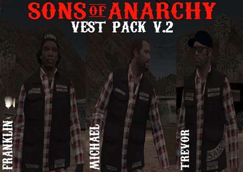 Sons Of Anarchy Vest Pack Gta 5 Mods