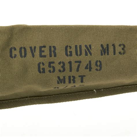 Us Wwii 1919a4 Browning 30cal Canvas Gun Cover International