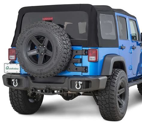 Tactik Front And Rear Bumper With Led Fog Lamps For 07 17 Jeep Wrangler