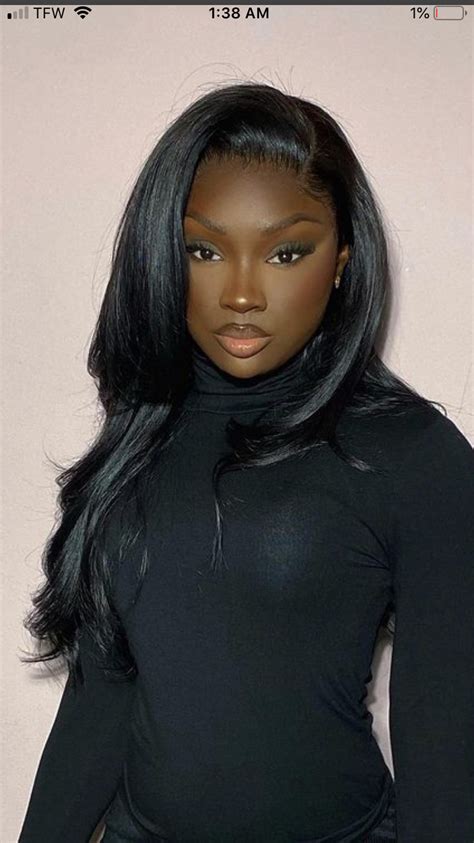 Pin By Maze Marshall On Black Women Dark Skin Beauty Dark Skin Women