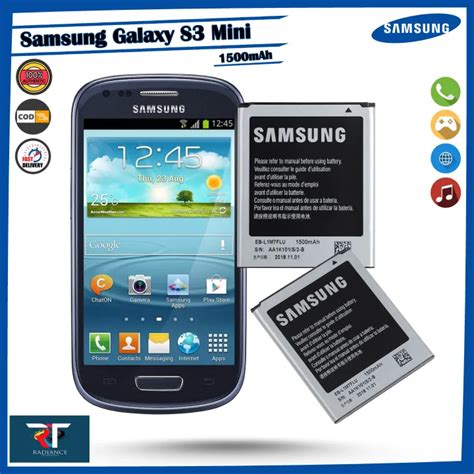 Samsung Galaxy S3 Mini Battery Gt I8190 Gt I8190n Gt I8190l Sm G730a