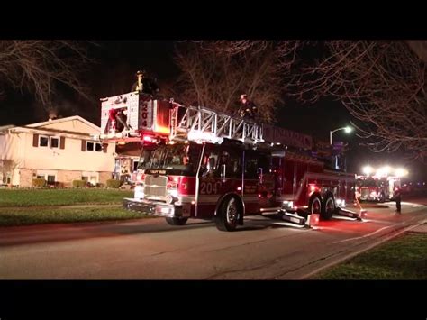 Tinley Park Il Working Fire 174 And Oketo Youtube