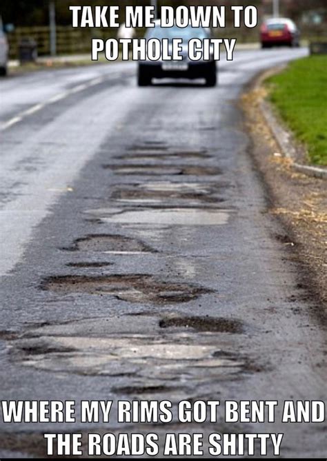 Pothole City Meme Guy