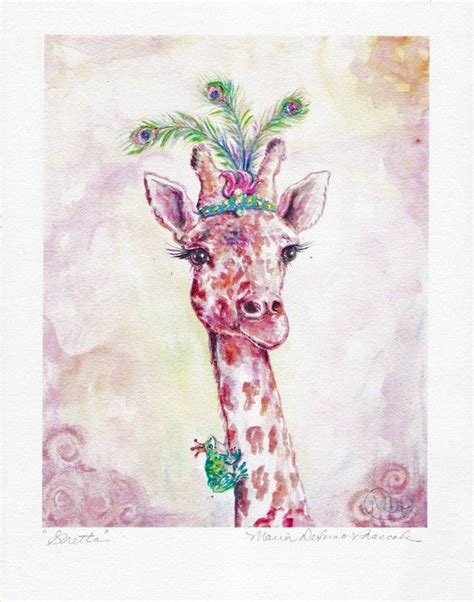 Pin By Mary Kay Allen On Wordly Wise Giraffe Art Giraffe Painting