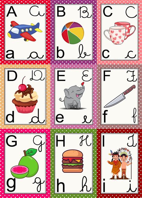 Alfabeto Ilustrado Para Imprimir Pdf