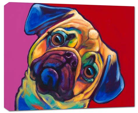 Ron Burns Dog Pop Art Canine Art Dog Paintings