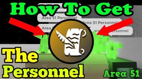 How To Get The Area 51 Personnel Badge Roblox Survive And Kill The