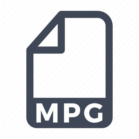 File Format Mpg Icon Download On Iconfinder