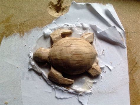 Easy Carved Wooden Turtle Diy Wood Carving For Beginners Dremel Wood