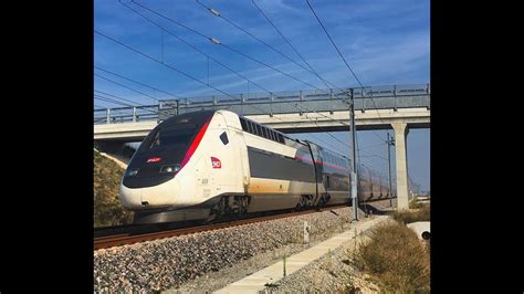 Tgv En France High Speed Train In France Youtube