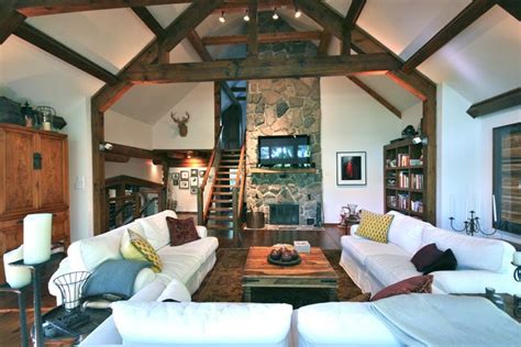 Rabbit Run 10 Rustic Living Room Photos By Catlin Stothers Design