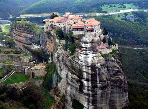 Die ersten mönche siedelten sich im 10.jh an. Meteora Klöster | Die abgelegensten Klöster und Tempels ...