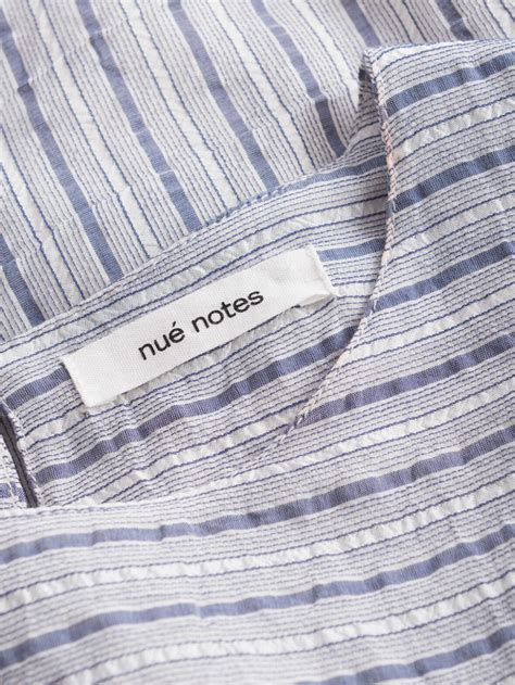 Enula9 Udsalg Nué Notes Pisco Dress Blue Stripe