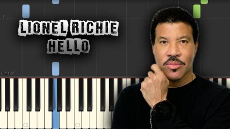 Lionel Richie - Hello - [Piano Tutorial] (Synthesia) (Download MIDI ...