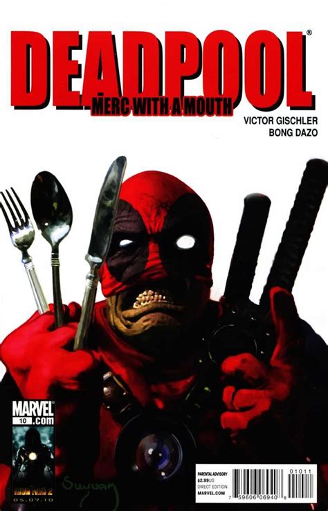 Deadpool Merc With A Mouth 10 By Arthur Suydam Deadpool Marvel