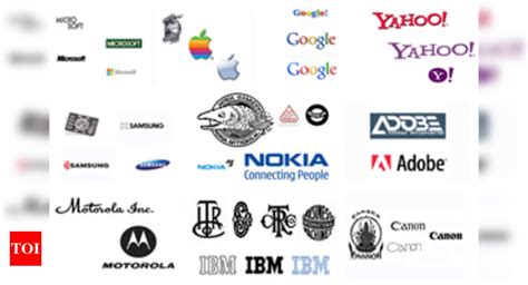 Technology Companies Logos 10 Interesting Stories Times Of India
