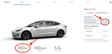 Tesla Increases Range Of Base Model 3 Bumps Price Up Electrek
