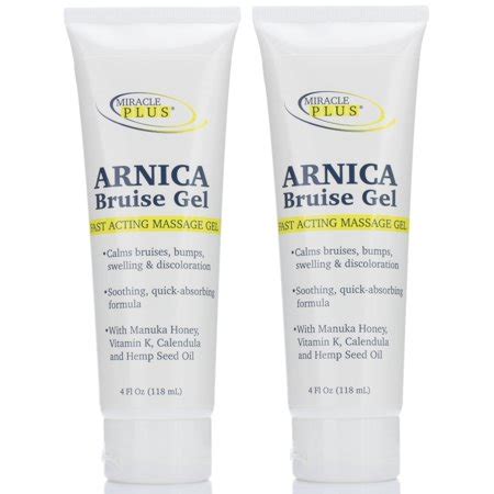 It is, however, possible to speed up the healing process a bit with these 10 tips and tricks. Miracle Plus Arnica Bruise Cream for bruising, swelling ...