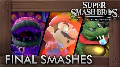 Super Smash Bros Ultimate All 77 Final Smashes Youtube