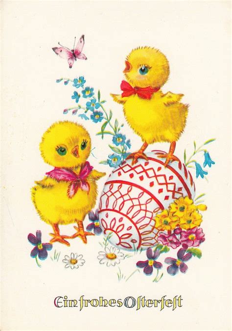 Old Easter Post Card — (703x1000) | Vintage easter cards, Vintage easter, Easter