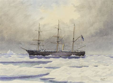 Hms Discovery Built 1873 In The Arctic Royal Museums Greenwich