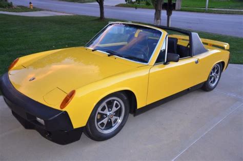 Porsche 914 Coupe 1975 Sunflower Yellow For Sale 4752905344 1975
