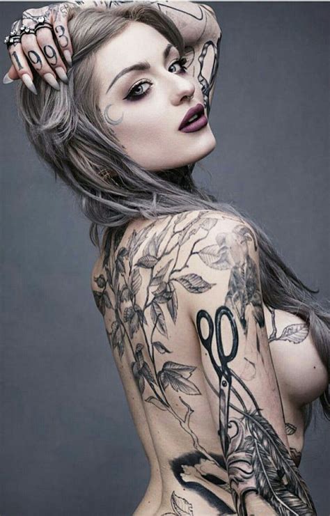 Beautiful Ryan Ashley Markley Tattooed Women Full Body Ryan Ashley