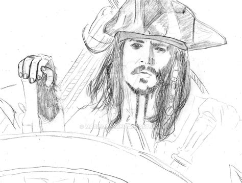 Jack Sparrow Johnny Depp By Mariemilie On Deviantart