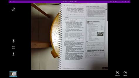 Surface Pro Taking And Inserting Photos Onto Onenote Youtube