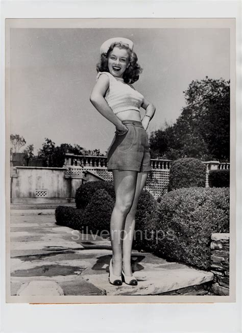 orig 1950 marilyn monroe sexy starlet early pin up portrait… gorgeous silverpinups