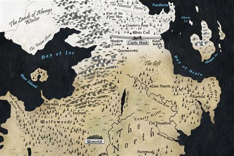 Got Map Westeros Map Essos Map Archival Paper Canvas Print Etsy