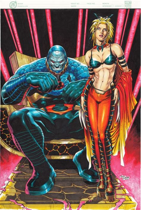 Extraordinarycomics Darkseid Supergirl By Tirso Llaneta