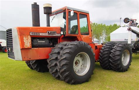 Massey Ferguson 4880 Tractor 4wd 6958hrs Rubber 231 X34