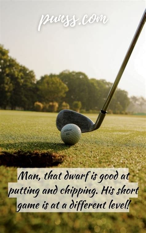 80 Funny Golf Puns Jokes And One Liners