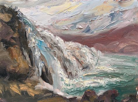Painting Iceland By Contemporary Impressionist Niki Gulley