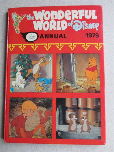 The Wonderful World Of Disney Annual 1979 By Disney Very Good 1978 First Buybyebooks