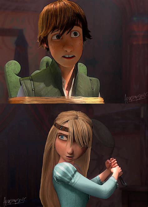 Tangled Hiccstrid Part 1 By Ladyducoeur On Deviantart