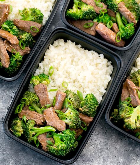 Keto Beef And Broccoli Perfect For Meal Prep Kirbies Cravings