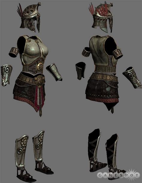 Almost A Perfect Portrayal Of The Armor Worn By The Female Gladiators
