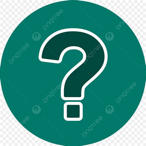 Creative Question Mark Question Clipart Pure Water Blue Png