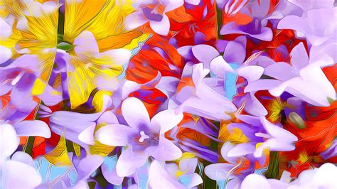 From the romanticism of roses to the cheer of daisies, all flowers can brighten moods and evoke a variety of. Flowers Art Abstraction, HD Flowers, 4k Wallpapers, Images ...