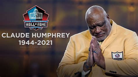 Remembering Hall Of Famer Claude Humphrey Youtube