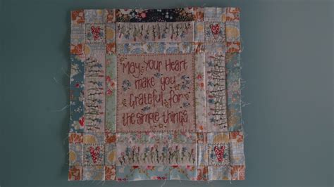 Leannes House Bom Block 5 Block Of The Month Small Quilts Leanne