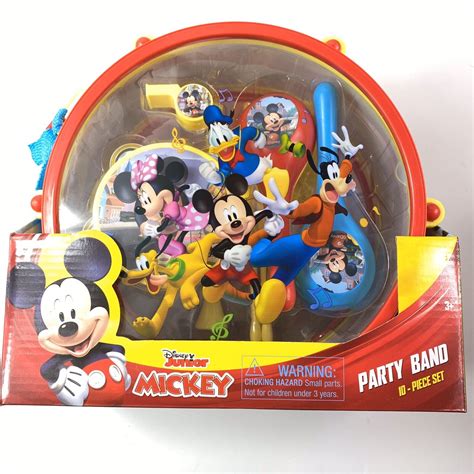 Disney Junior Mickey Mouse Clubhouse 10 Piece Set Party Band Tv And Movie