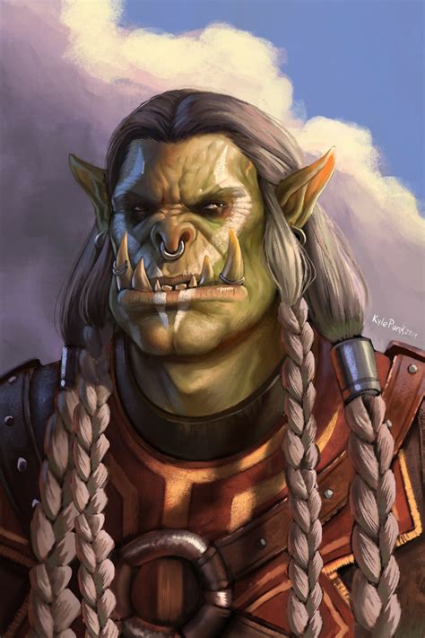 Retratos De World Of Warcraft Por Kyle Punk Art Herring Wowchakra