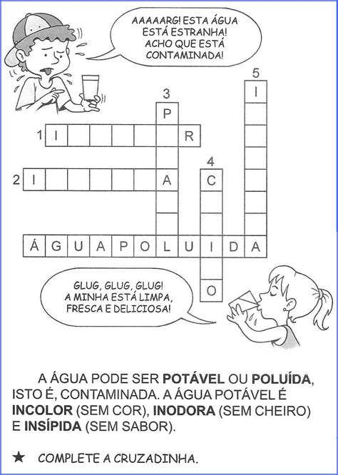 Atividade Ciclo Da Agua 4 Ano