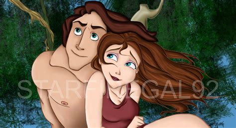 Tarzan And Jane By Starfiregal92 On Deviantart