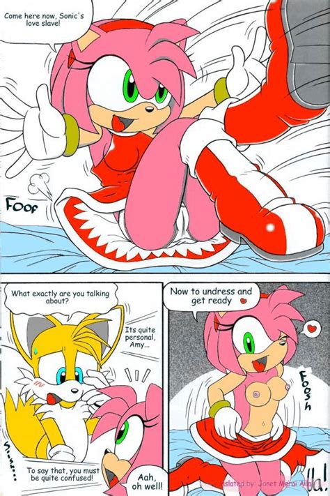 Rule 34 Amy Rose Anthro Ass Breasts Cameltoe Canine Clothes Dialog