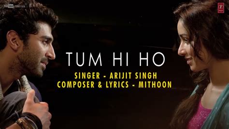 Tum Hi Ho Lyrics Video Song Youtube