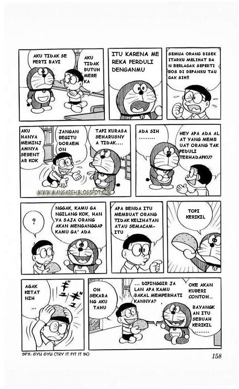 Baca Komik Bahasa Indonesia Doraemon Chapter 68 Topi Kerikil